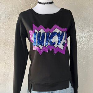 Juicy Couture pop art logo sweatshirt